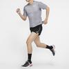 Nike Techknit Future Fast Running Short Sleeve Crewneck T-Shirt Men Tops Black White CU6057-010