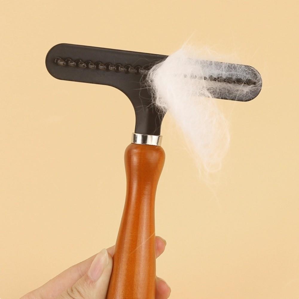 Stainless Steel Dog Grooming Tool Deshedding Cleaning Carpet Rake  All Coat Types