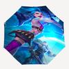 1pc Game L-Lol Umbrella, Sun Protection, And UV Shielding. It Has Eight Sturdy Ribs for Outdoor Use And Perfect As a Holiday Gift