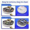 Automatic Pet Feeder Food Timing Dispenser Portion Control Food Dogs Feeding Anti Detachable Wet Cats Device Dry 5