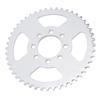 48T 8 Hole Sprocket 40 41 420 Chain High Hardness Steel Alloy Rear Chain Sprocket Replacement for Predator 212cc 196cc