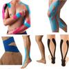 Colorful 2.5/5cm Waterproof  Kinesiologe Tape Kinesiology Tape Sport Taping Strapping Football Knee Muscle Elastic Bandage Fit