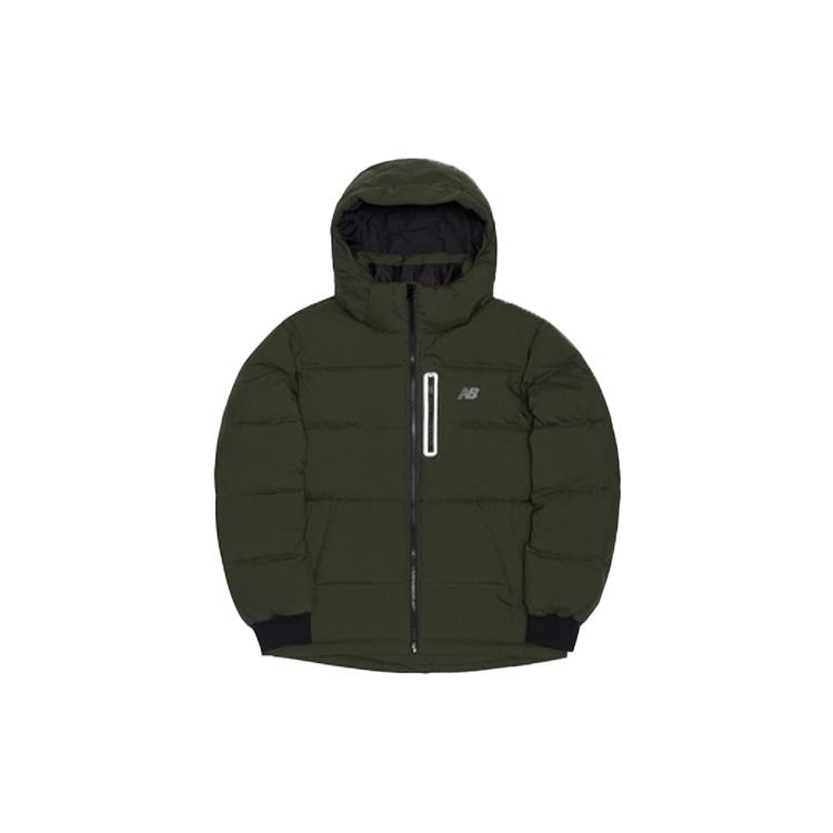 New Balance Outerwear Down Jacket Asia Sizing Military Green Men s NPA4S031GN M