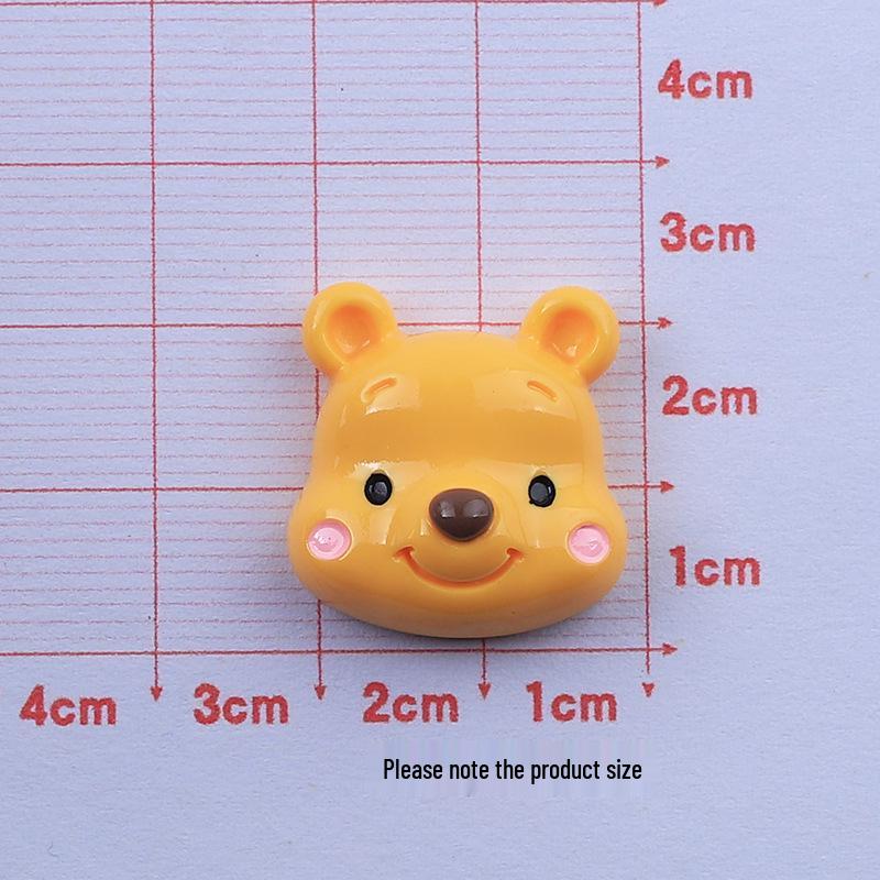 Glossy Cute Animal Cartoon DIY Resin Jewelry & Hair Clip Accessories