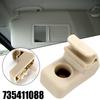 1/2x Auto Sun Visor Clip Holder Mount Hook Bracket Hanger Replacement 735411088 For Fiat Grande Punto Etc Automotive Accessorie