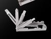 Portable 13-in-1 Multifunctional Stainless Steel Folding Screwdriver Tool for Outdoor Use