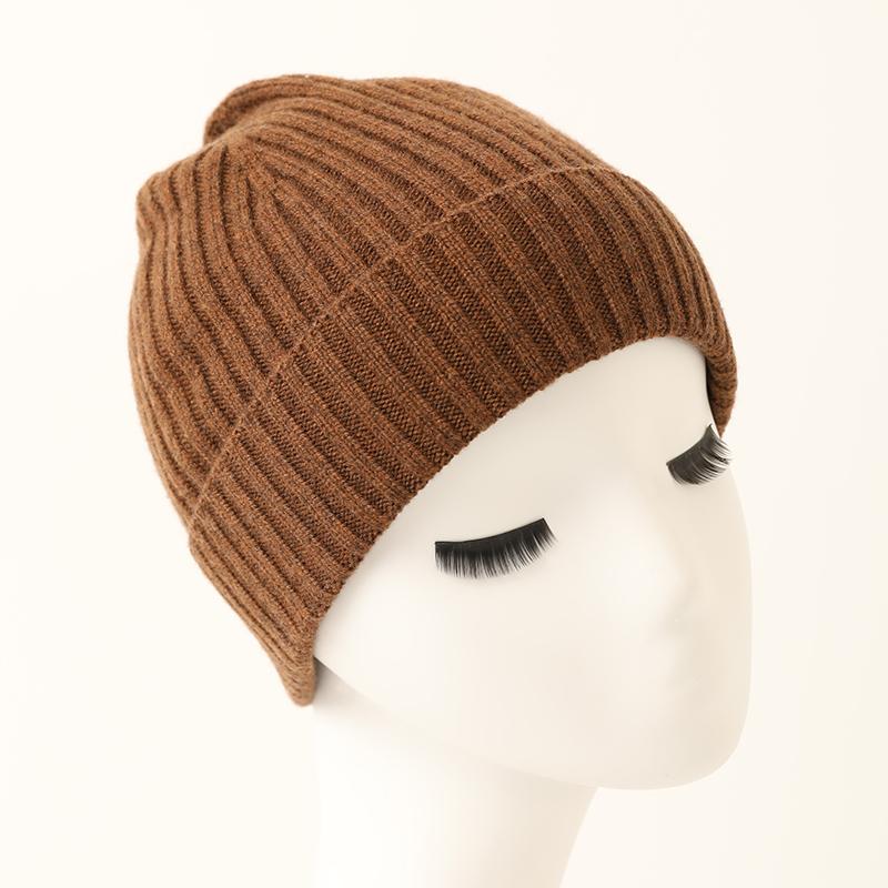 100% Merino Wool Computer Knitted Unisex Adult Beanie Solid Color Winter Outdoor Warmth Perfect Travel Gift AG Made In China