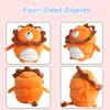 Super Soft Squeeze Toys Custom  Plush Toy  Stuffed Animal Holiday Gift Set Lion, Octopus, Penguin