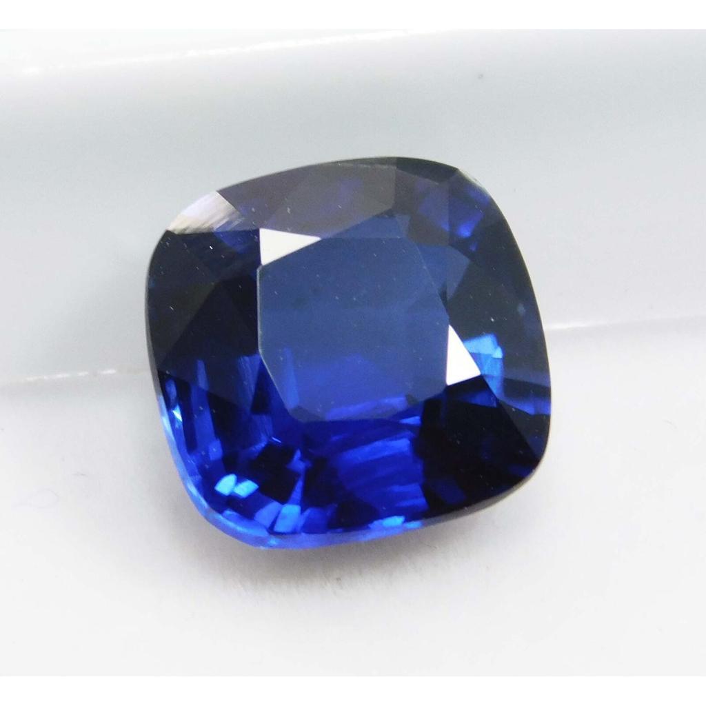 Natural Blue Sapphire Loose Gemstone Cushion 5.23 Ct Free Shipping September Birthday Birthstone