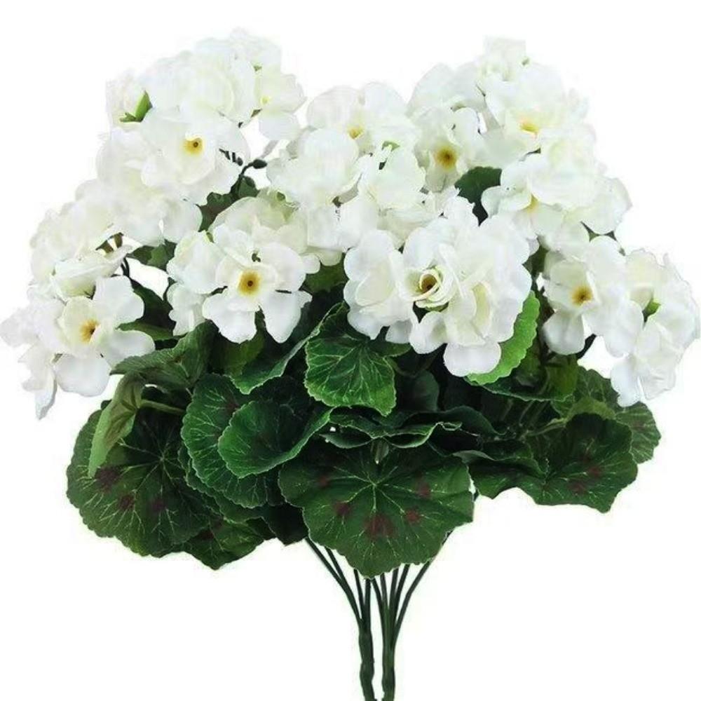 New 5 Heads Real Happy Flower Silk Photography Photo Gift Natural Simulated Rose Buds Haitang Flower Home Decorative