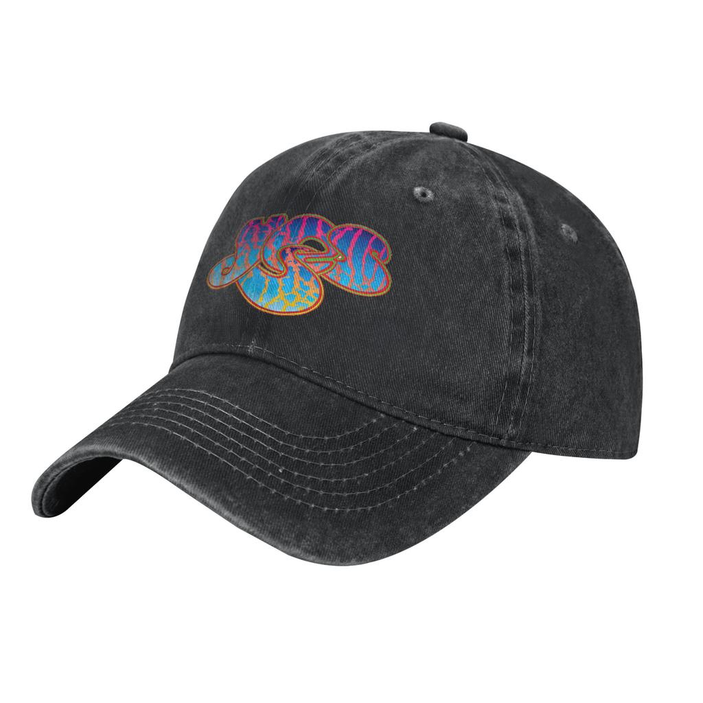 Yes Band Tales From Topographic Oceans Baseball Cap Casual Distressed Denim Rock 80s Headwear Workouts Adjustable Fit Caps Hat