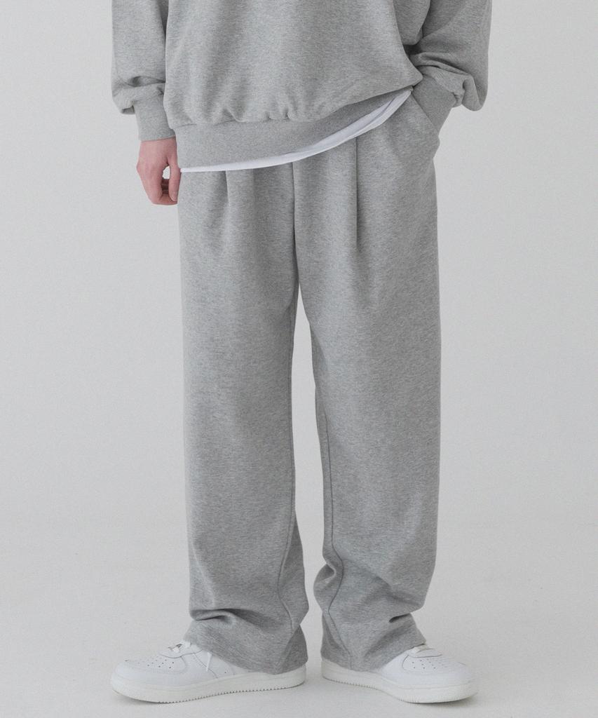 PIANER [2 Pack] Essential One-Tuck Wide Sweatpants (3 Colors)