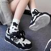 Black and White Panda Design Shoes Summer New Casual Retro New Platform Trendy Shoes