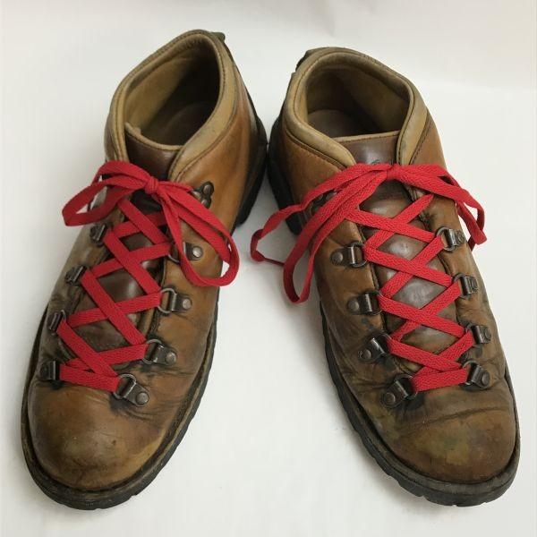 DANNER TRAMLINE 54302 Mountain Boots Brown Made in USA 9.5EE 27.5 Leather Trekking Shoes(USED)