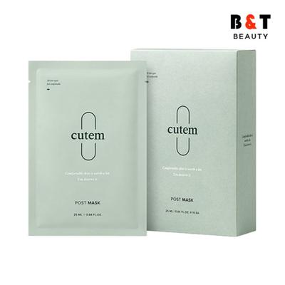 Q-TEM Post Mask Set 25ml 10ea Pore Care Skin Soothing Elastic Skin, 10 Pieces, 1 Piece
