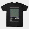 Men Black Print T-shirt Animal Collective - Merriweather Post Pavilion || Album Tracklist || No-Cut Transfer Paper Print Cotton Tshirt