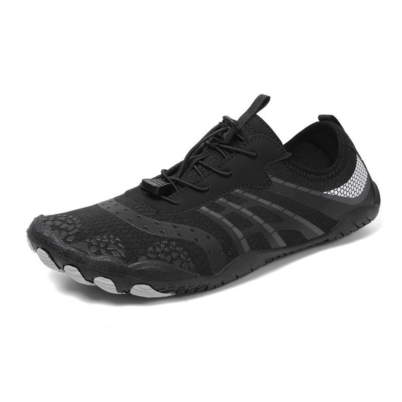 Damen Outdoor Bach-Strandschuhe rutschfest schnelltrocknend Rafting-Schuhe Surfen Laufen Springseil Herren Zehenschuhe zum Waten Fitnessschuhe