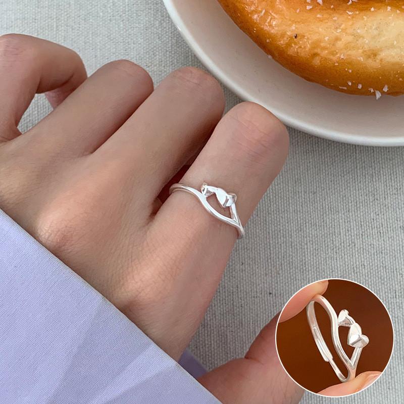 Butterfly Unique Adjustable Knot Floral Ring Collection Stylish Copper Geometric Design For Daily Wear