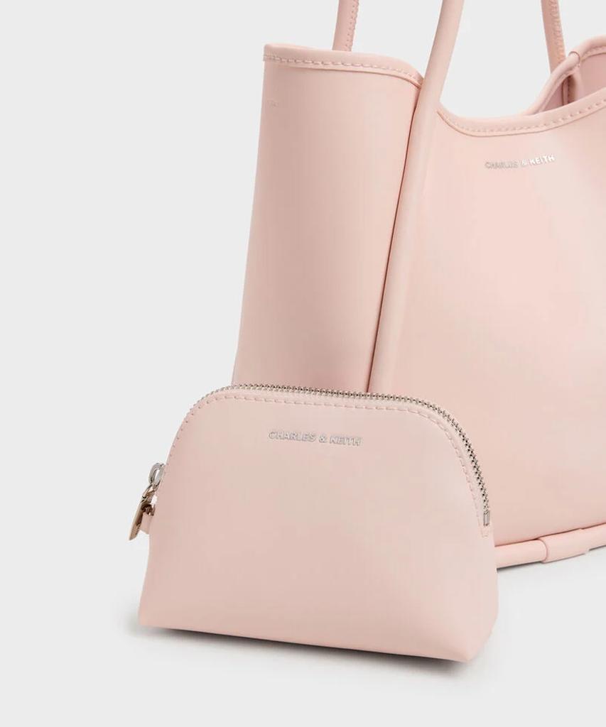 Charles & Keith Mini Layla Tubular Tote Bag 4 Colors Ck2-30782647