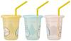 Skater 230ml Tumbler with Sumikko Made in Japan SIH2ST-A Straw, 3-Pack, Gurashi,