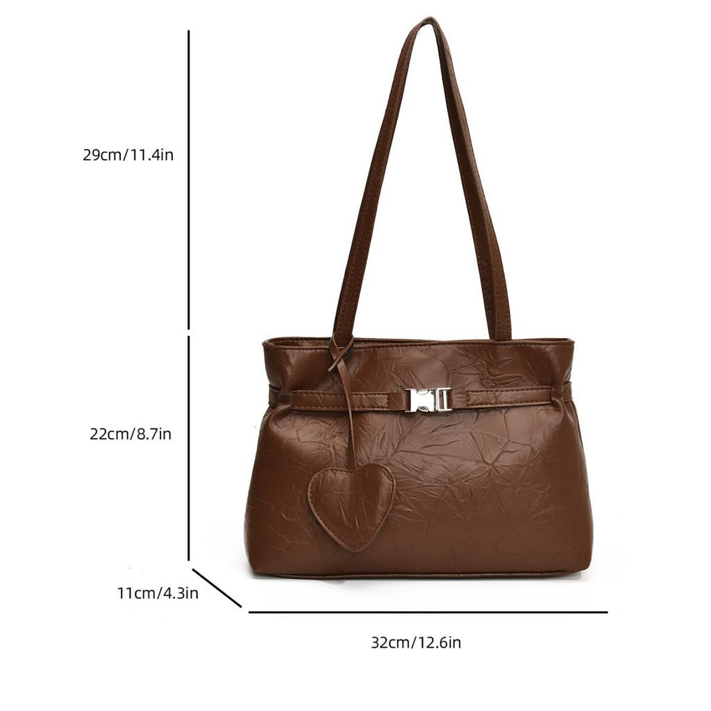 Large-capacity bag women's autumn and winter versatile 2025 new casual simple shoulder bag women's commuter tote bag