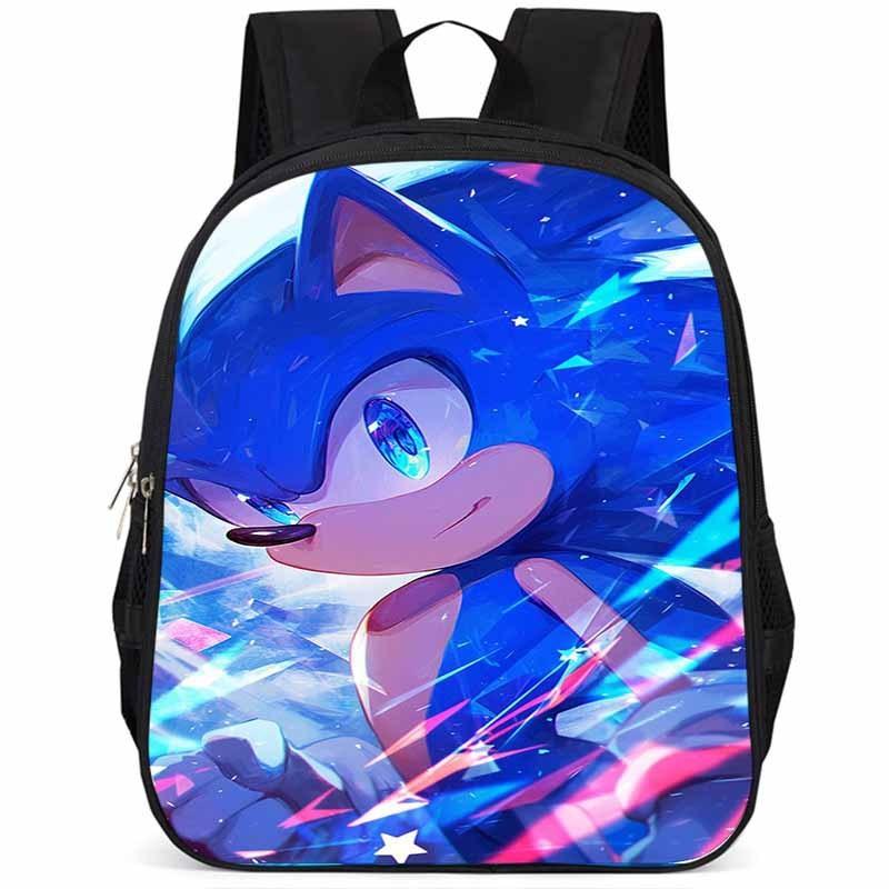 Sonic 15-inch Large Capacity Lightweight Oxford Cloth Backpack For Kids