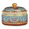 Jingdezhen Ceramic Enamel Tea Caddy
