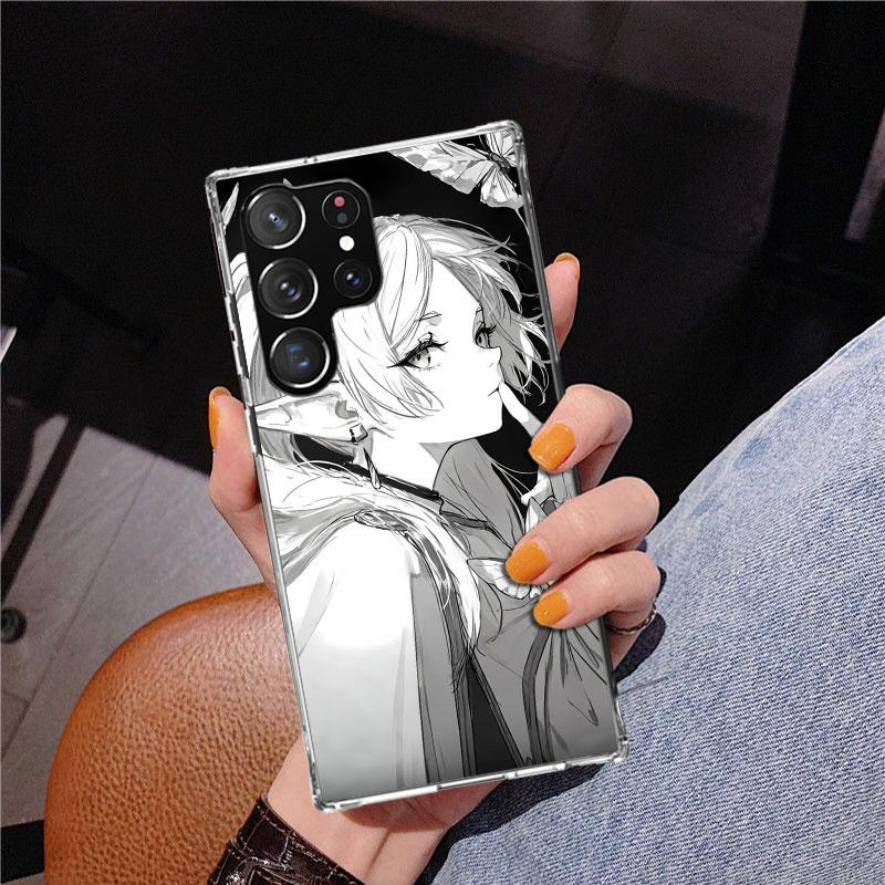 Frieren Beyond Journeys End Phone Case For Samsung Galaxy S24 S25 Edge S26 Ultra S23 S22 S21 Plus S20 FE + Personalized Print Co