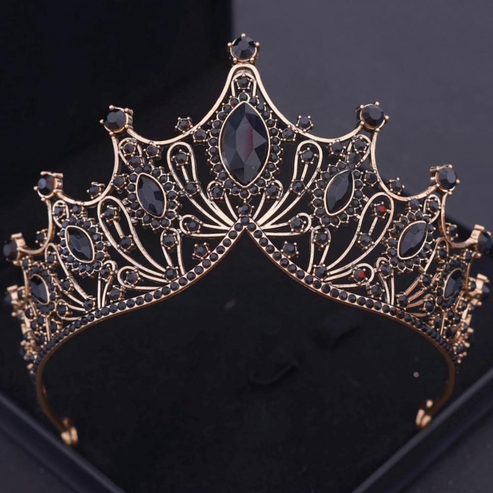 Baroque Crystal Tiaras and Crowns Headband for Women Party Bridal Wedding Hair Accessories Jewelry Crown Tiara Headband Gift