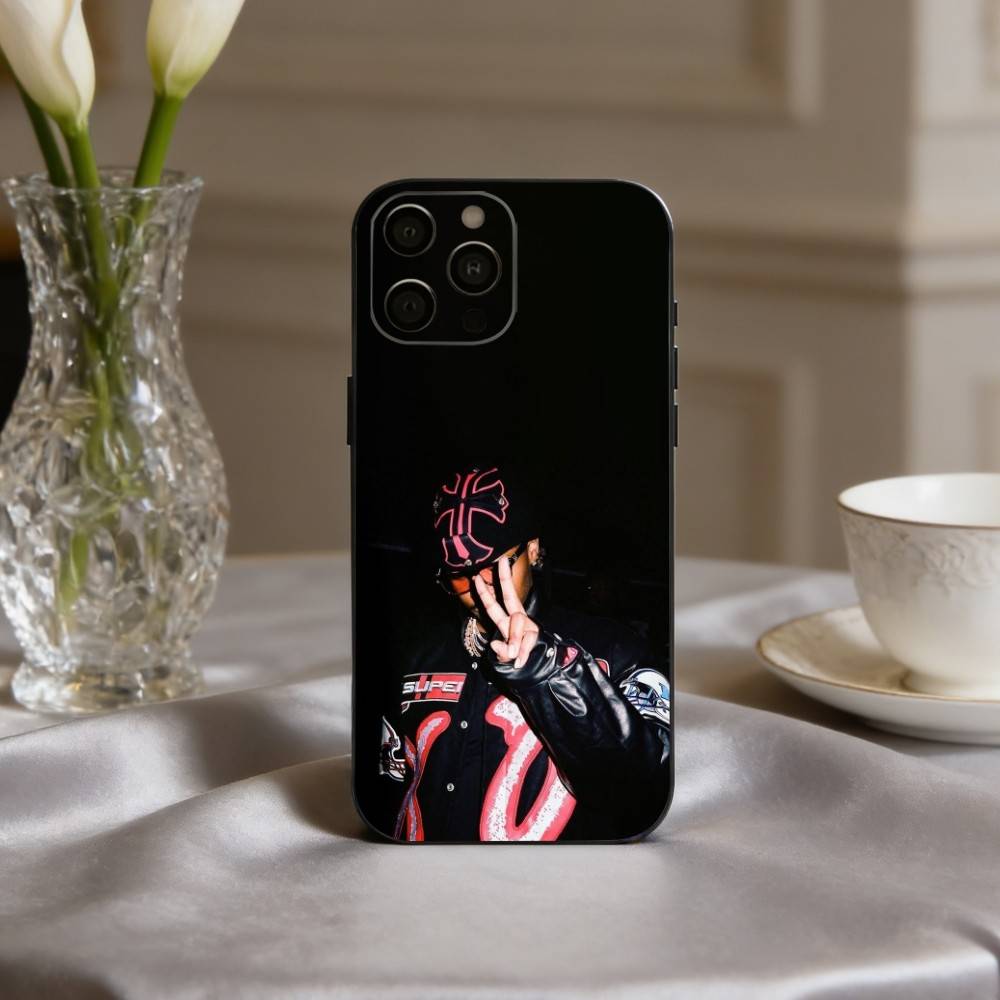 M-Metro-O COOL B-Boomin-N Phone Case For iPhone 17,16,15,14,13,12,11 Plus,Pro Max,XS,Soft Silicone Black Cover