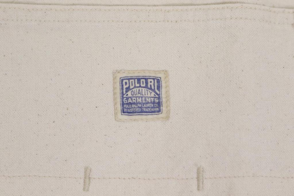 POLO RALPH LAUREN Cotton Vintage Coverall Chore Coat Size Small Men's Off-White (Product Code 01010083) (White)