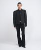 VENIO Code Bootcut Pants_Black-Vnf26047