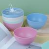 Wheat Straw Bowl, Household Anti-slip and Durable Rice Bowl, Student Dormitory Instant Noodle Bowl, Plastic Soup Bowl