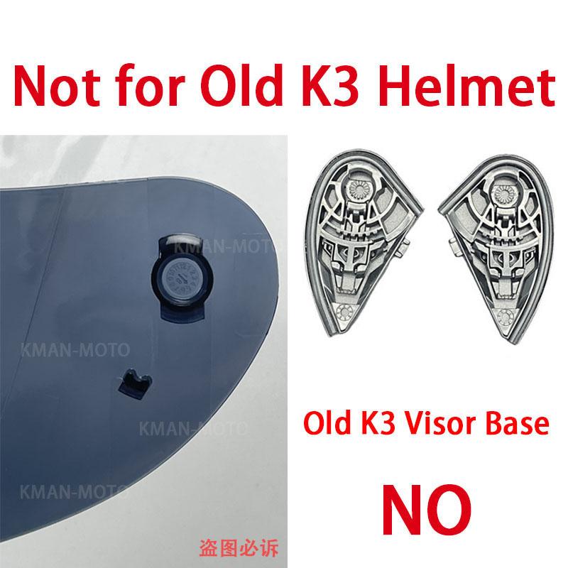 K3 Visor for AGV K3 Shield 2026 New Mold E2206 Photochromic Old K3 High Strength Sunscreen Capacete WindshielHelmet Visor Shield