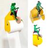 Frog Toilet Paper Holder Cute Toilet Paper Holder Toilet Paper Rack Charming For Bathroom Kitchen Housewarming Gift