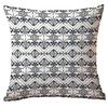 Polyester Colorful Geometric Pillow Case Combination Home Sofa Cushion Pillow Case