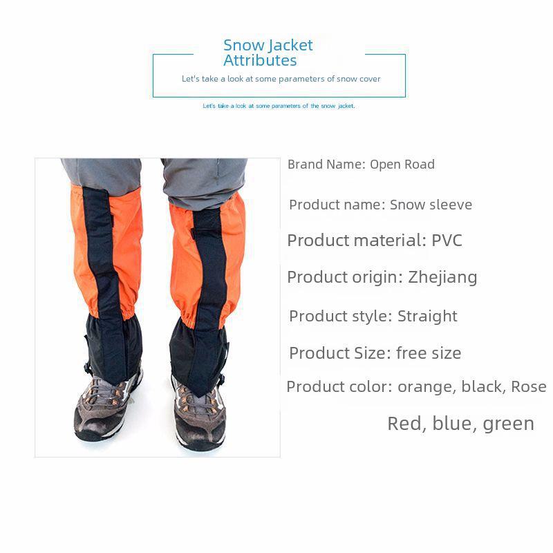 Snowproof Waterproof Sand Leg Covers for Cross-Border Hiking