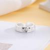 Fashionable Finger Rings Adornment Elegant Dog and Cat Shaped Rings for Couple