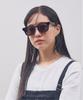 JOURNAL STANDARD relume Sunglasses Journal Standard Relume Thick Frame Black Rim Colored Lenses Stylish UV Protection Unisex [Zoff] Wellington-style
