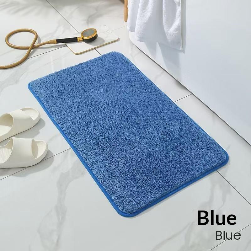Crystal Velvet Non Slip Absorbent Bath Mat Floor Mat Doormat For Bathroom Entryway Indoor Use