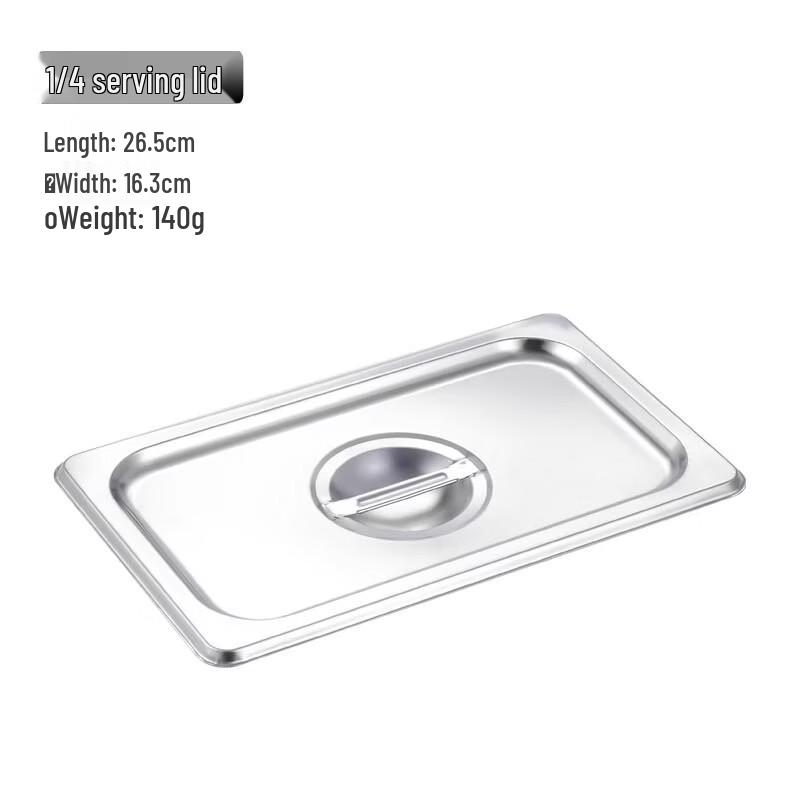 Commercial Stainless Steel Storage Container with Lid