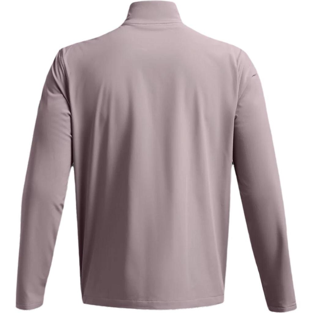 Under Armour Drive Pro Storm Stand Collar Zip Sports Jacket Men Jackets Fatigue-Gray 1387119-015