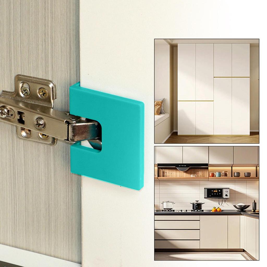 Door Hinge Router Jig Door Panel Installation Template Carpenter Latch Installation for Home Kitchen Bathroom Cabinet Drawer