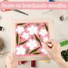 DIY Punch Needle Embroidery Starter Kit For Beginner Kids Adults Handicraft Poking Embroidery Yarn Painting Arts Home Decor Gift