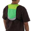 Elastic Multifunction Reflective Vest for Night Riding Sports Breathable Reflective WaistcoatGreen