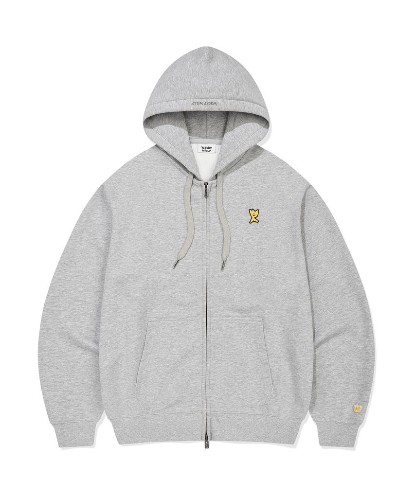 Wacky Willy Signature Kiki Logo Zip-Up Hoodie (5 Colors) (Type B)