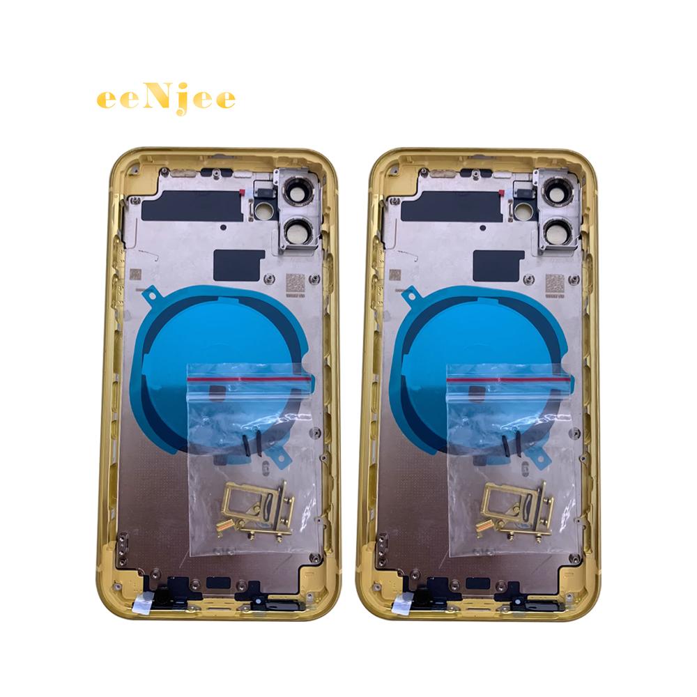 Back Housing for iPhone Integrated Rear /SPLIT BODY Housing with Side Keys 13 Integrated Rear чёрный