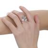 Barbie Butterfly Temperament and high-end original debut Instagram-style love confession #lucky alloy ring for women ZJYJZ-HJ-033