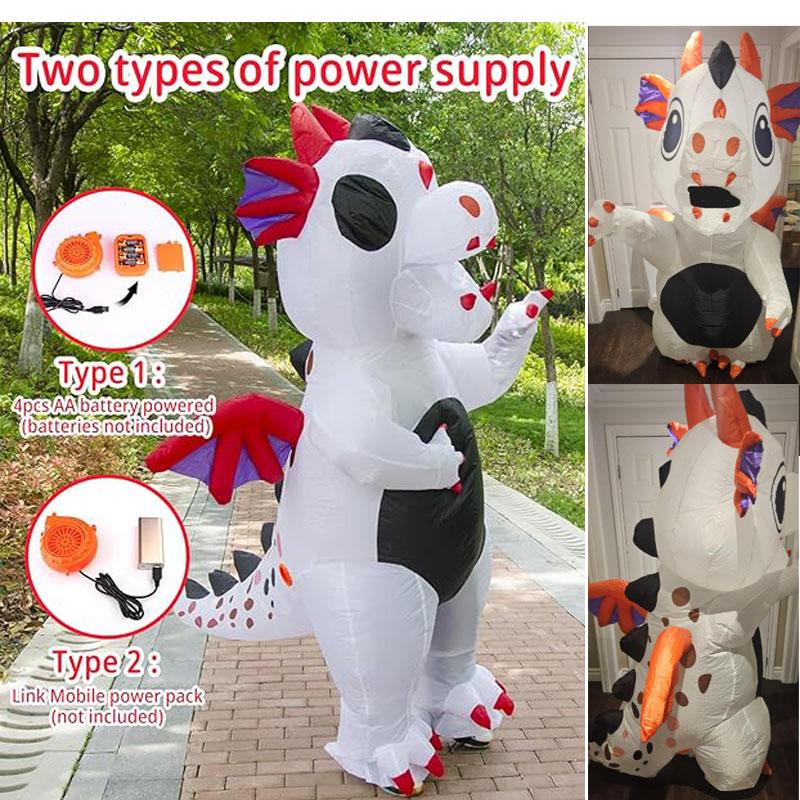 Funny Dragon Inflatable Party Costume for Adults