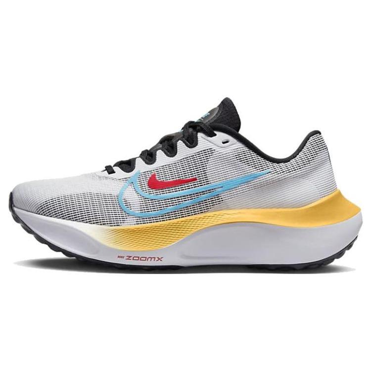

Новые женские кроссовки Nike Zoom Fly 5 Белые Пикантный Голубой Балтийский DM8974-002 38.5